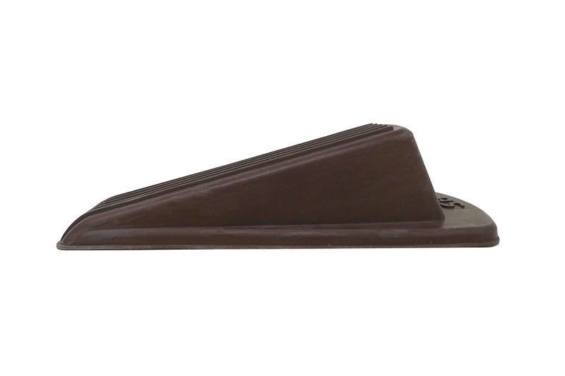 Shepherd Hardware 9133 Heavy Duty Rubber Door Wedge, Brown - Image 3